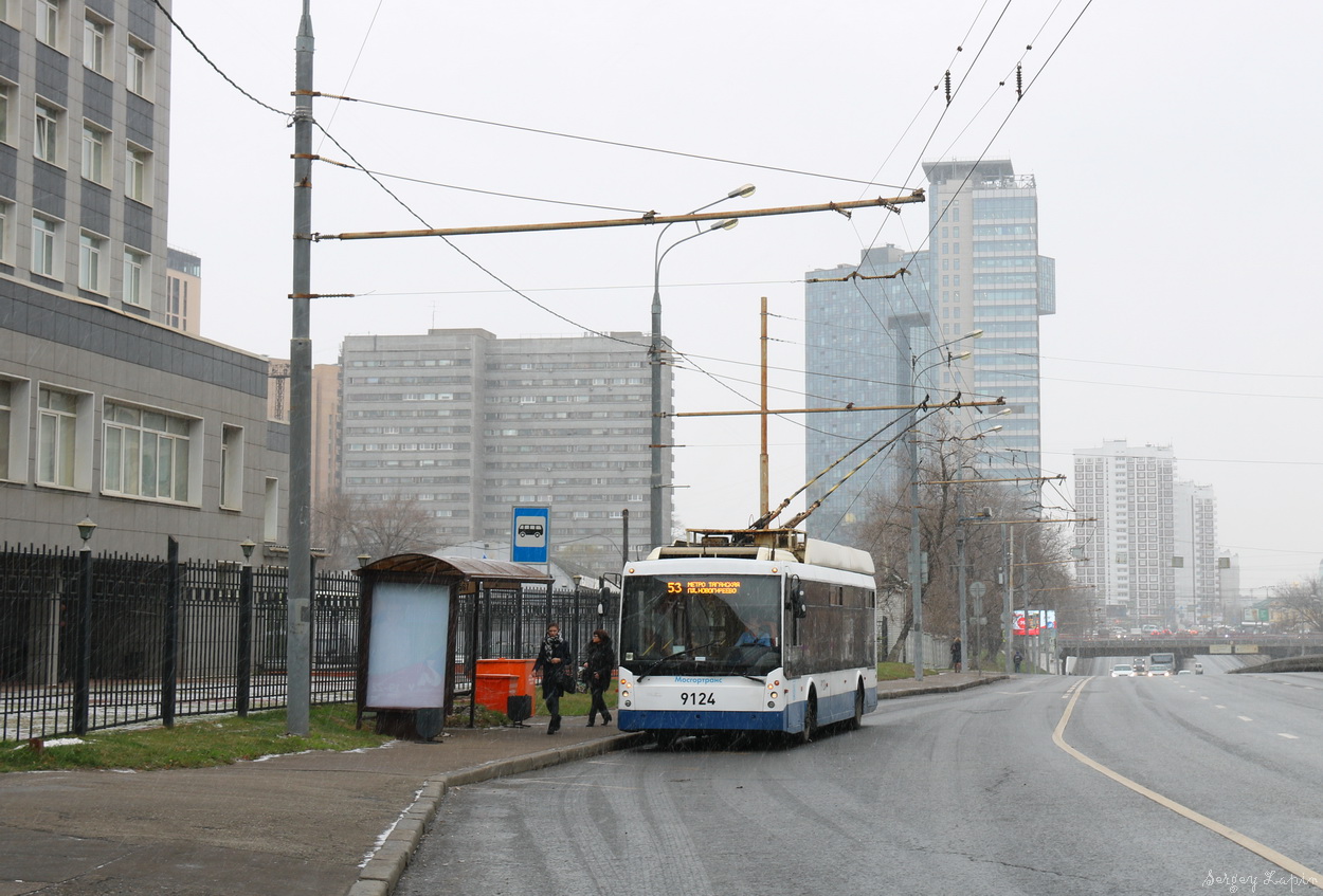 Москва, Тролза-5265.00 «Мегаполис» № 9124