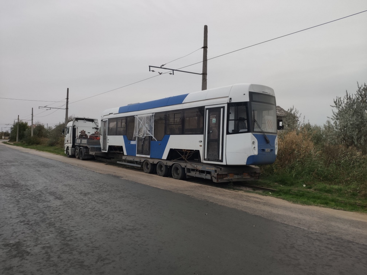 Евпатория, 71-411 № б/н (зав.400); Евпатория — Тестирование вагона 71-411