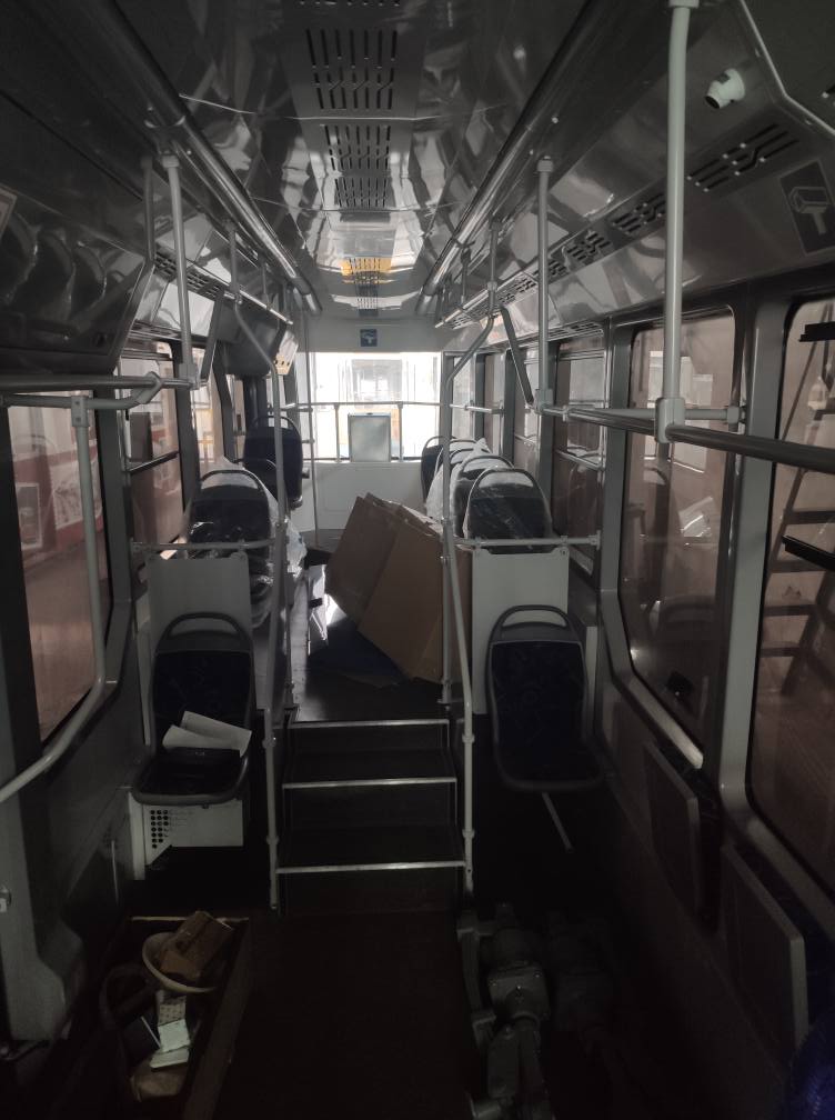 Евпатория, 71-411 № б/н (зав.400); Евпатория — Тестирование вагона 71-411