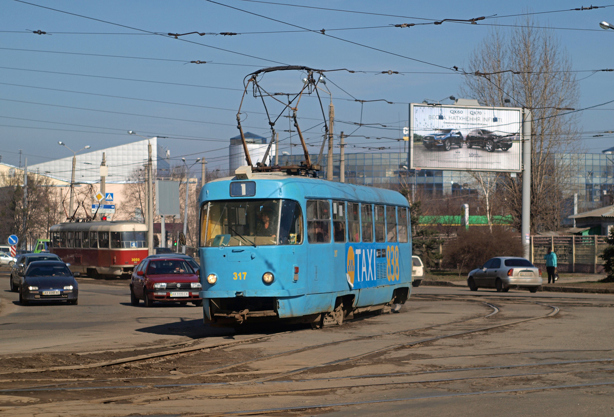Харьков, Tatra T3SU № 317 Харьков, Tatra T3SU № 317