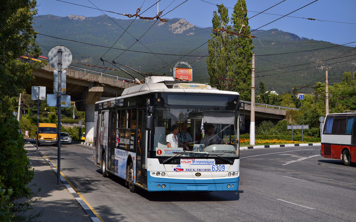Крымский троллейбус, Богдан Т60111 № 6309