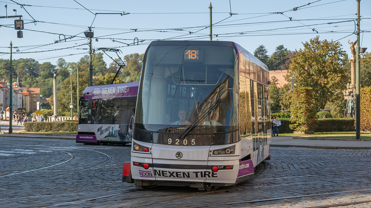 Прага, Škoda 15T1 ForCity Alfa Praha № 9205