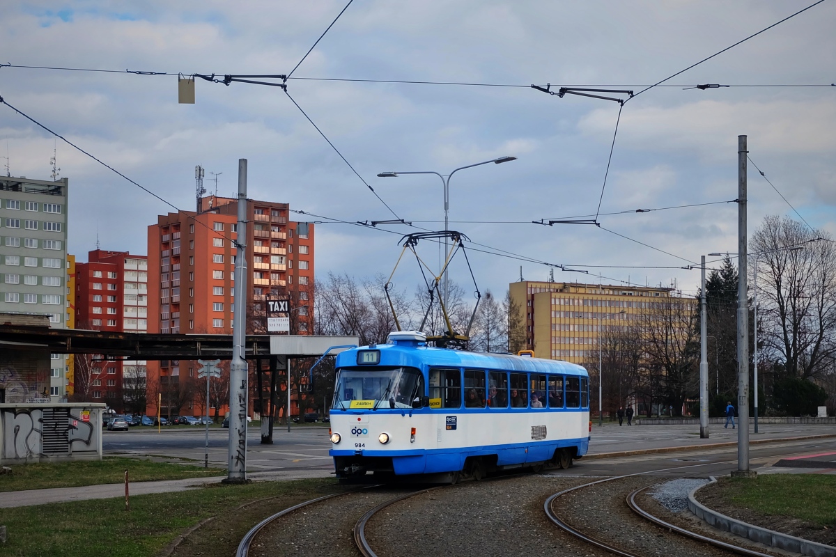 Острава, Tatra T3G № 984