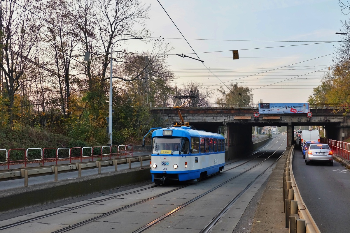 Острава, Tatra T3G № 988