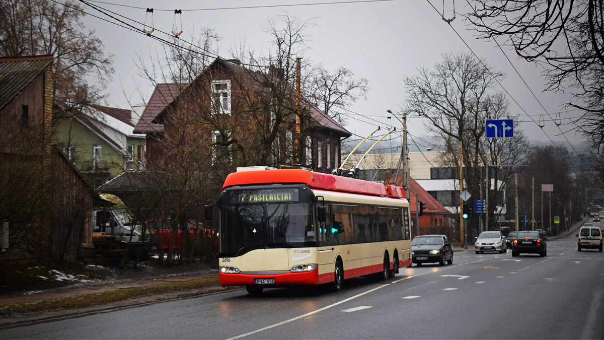 Вильнюс, Solaris Trollino II 15 AC № 2696