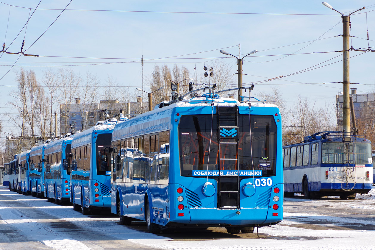 Novokujbyshevsk, BKM 321 № 030; Novokujbyshevsk — New trolleybuses BKM 321 (2019)