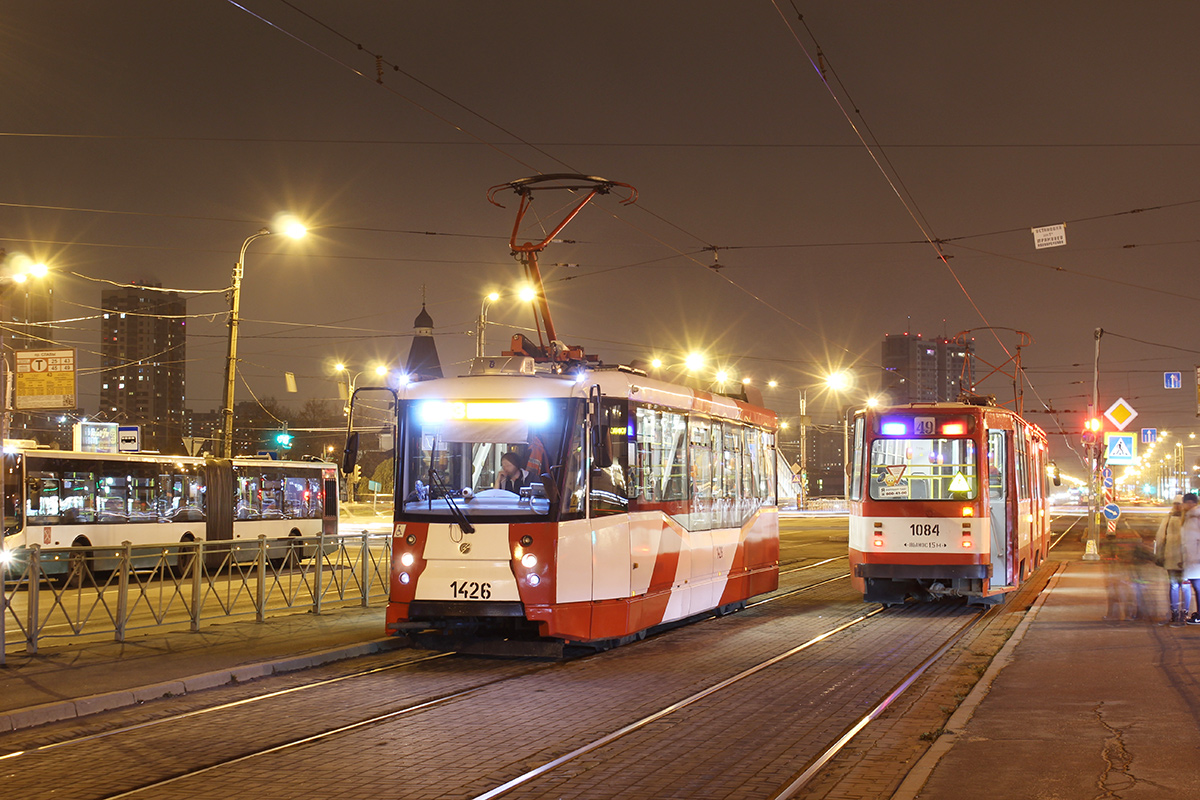 Санкт-Петербург, 71-153 (ЛМ-2008) № 1426; Санкт-Петербург, ЛВС-86К № 1084