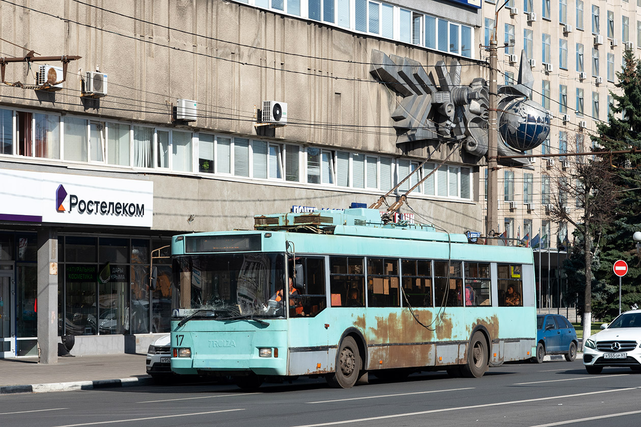 Тверь, Тролза-5275.05 «Оптима» № 17; Тверь — Последние годы тверского троллейбуса (2019 — 2020 гг.)