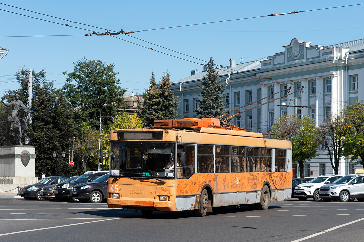 Tverė, Trolza-5275.05 “Optima” nr. 45; Tverė — The last years of the Tver trolleybus (2019 — 2020)