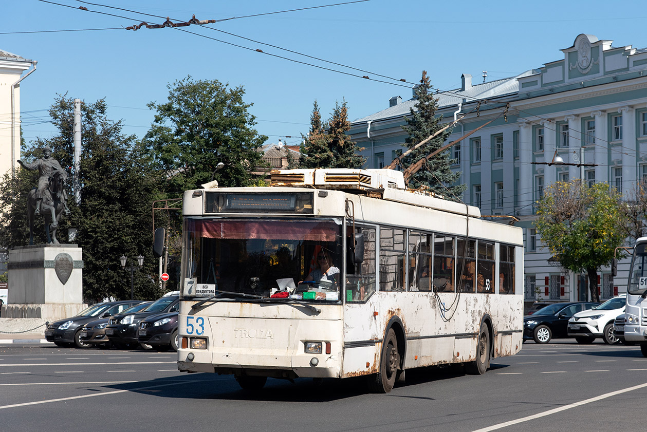 Tver, Trolza-5275.05 “Optima” № 53; Tver — The last years of the Tver trolleybus (2019 — 2020)