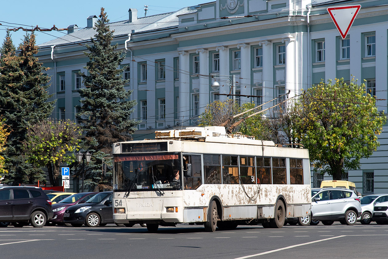Tver, Trolza-5275.05 “Optima” # 54; Tver — The last years of the Tver trolleybus (2019 — 2020)