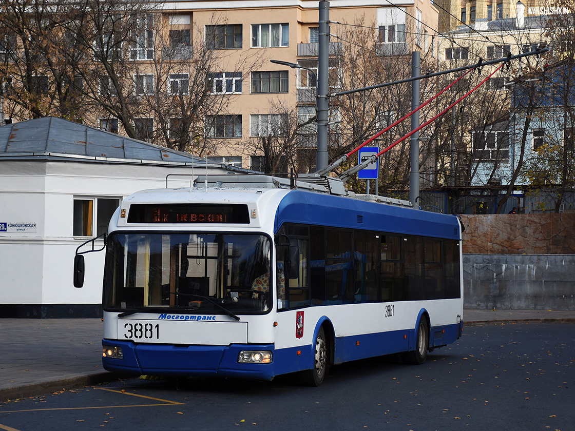 Москва, СВАРЗ-6235.01 (БКМ 32100М) № 3881