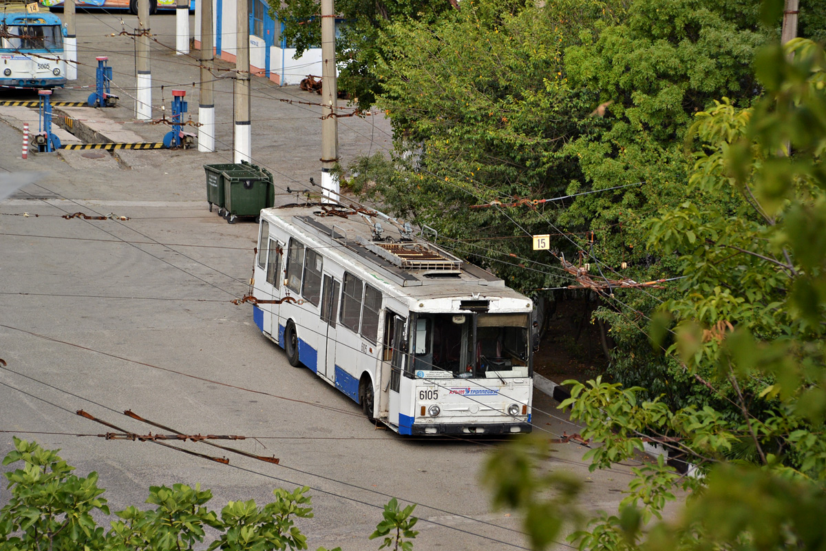Крымский троллейбус, Škoda 14Tr89/6 № 6105