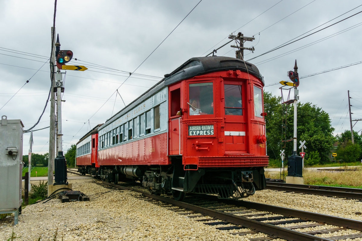Юніон, Интерурбан Cincinnati моторный № 431; Юніон, Интерурбан Pullman моторный № 409 Юніон, Интерурбан Cincinnati моторный № 431; Юніон, Интерурбан Pullman моторный № 409