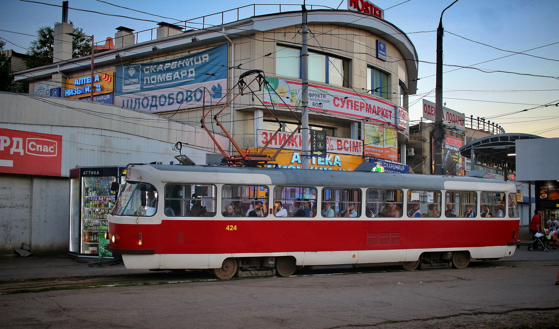 Харьков, Tatra T3SUCS № 424