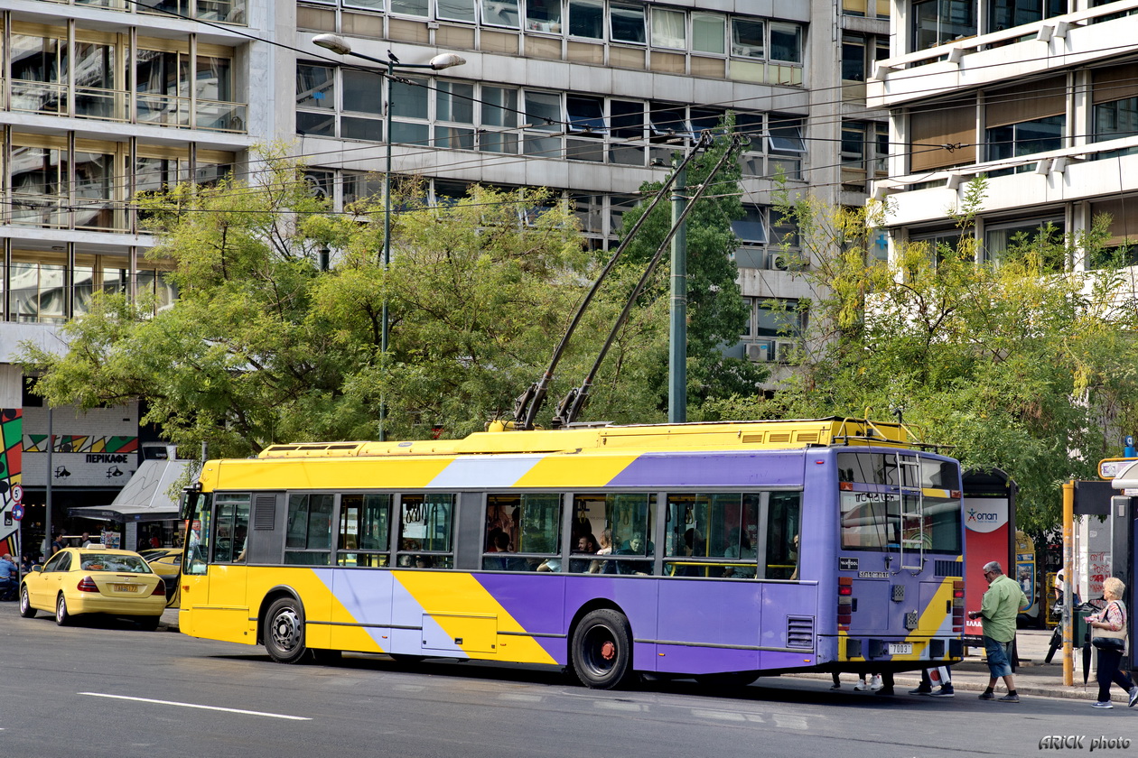 Афины, Van Hool A300T № 7003