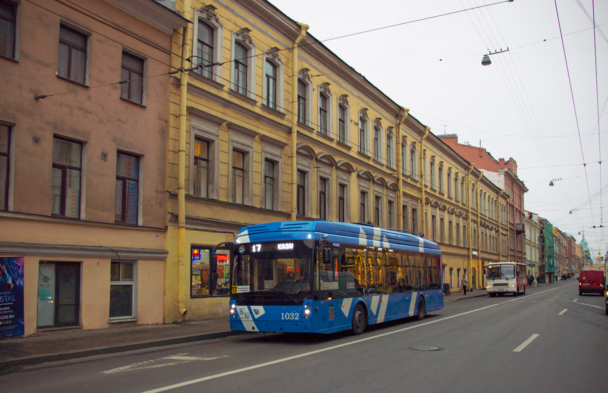 Санкт-Петербург, Тролза-5265.08 «Мегаполис» № 1032