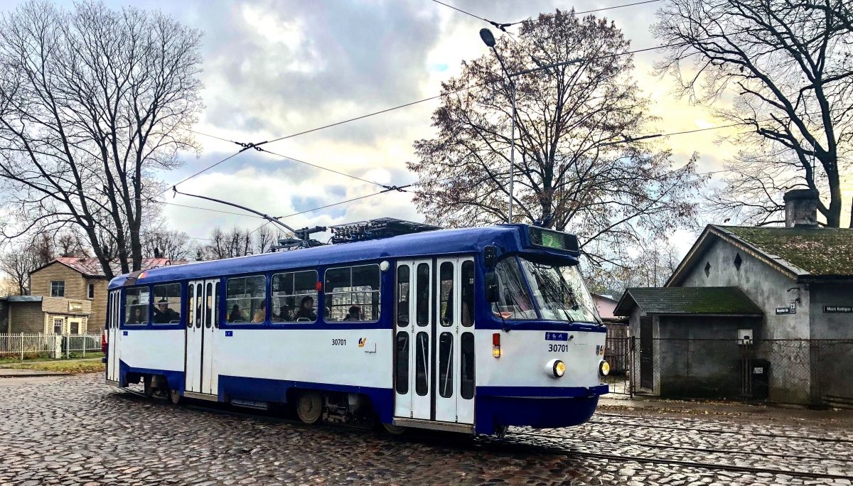 Рига, Tatra T3A № 30701