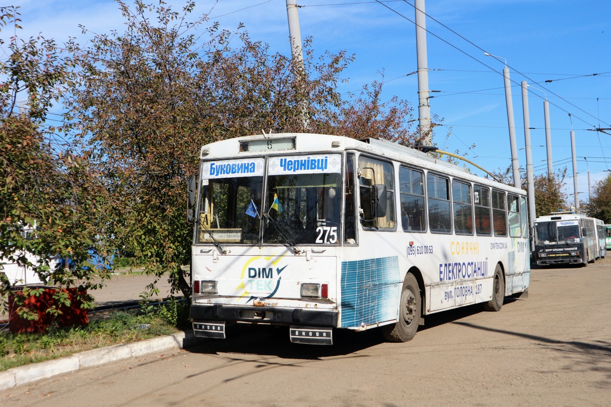 Черновцы, Škoda 14Tr02/6 № 275; Черновцы, Škoda 14Tr02/6 № 319