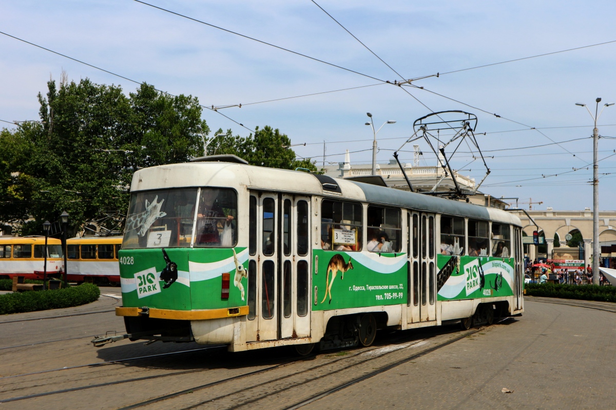 Одесса, Tatra T3R.P № 4028