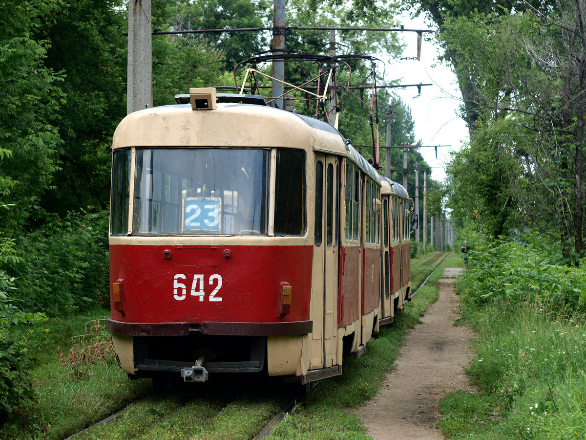 Harkova, Tatra T3SU # 642