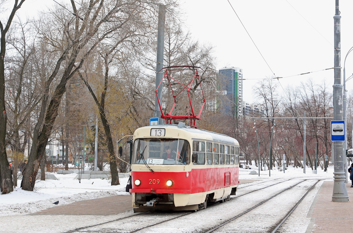 Екатеринбург, Tatra T3SU № 209