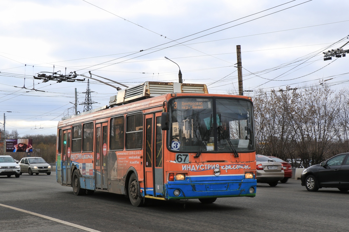 Тверь, ЛиАЗ-5280 № 67; Тверь — Последние годы тверского троллейбуса (2019 — 2020 гг.)