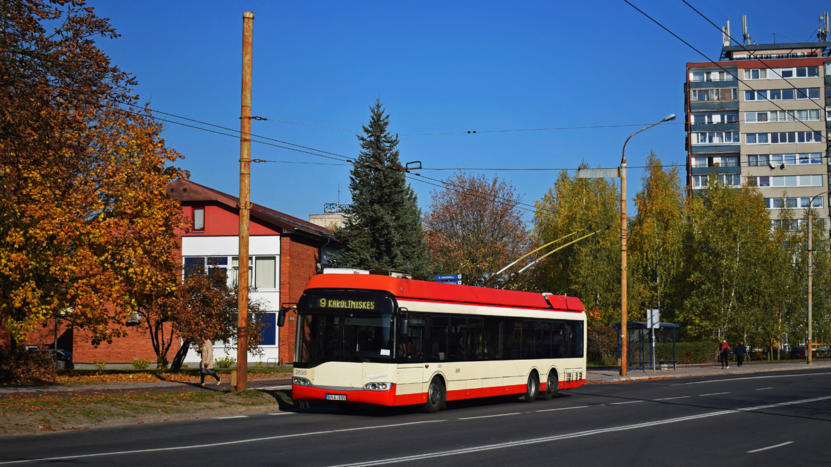 Вильнюс, Solaris Trollino II 15 AC № 2695