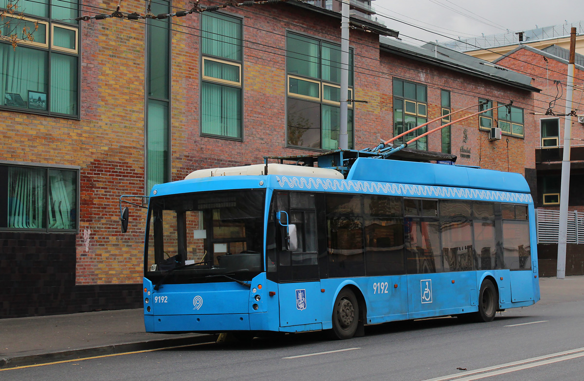 Москва, Тролза-5265.00 «Мегаполис» № 9192