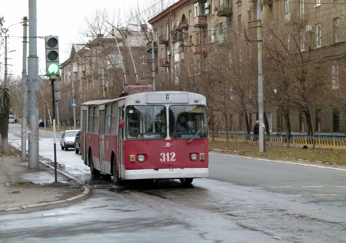 Алчевск, ЗиУ-682В № 312