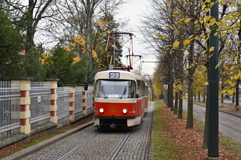 Прага, Tatra T3SUCS № 7191