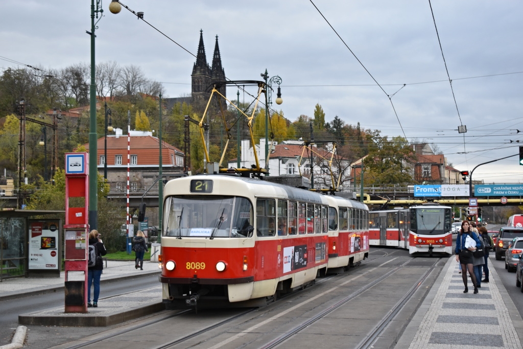 Прага, Tatra T3M2-DVC № 8089 Прага, Tatra T3M2-DVC № 8089