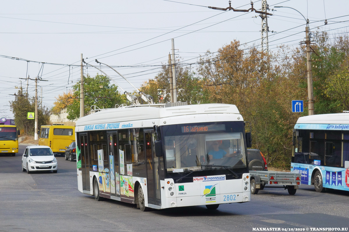 Крымский троллейбус, Тролза-5265.03 «Мегаполис» № 2802