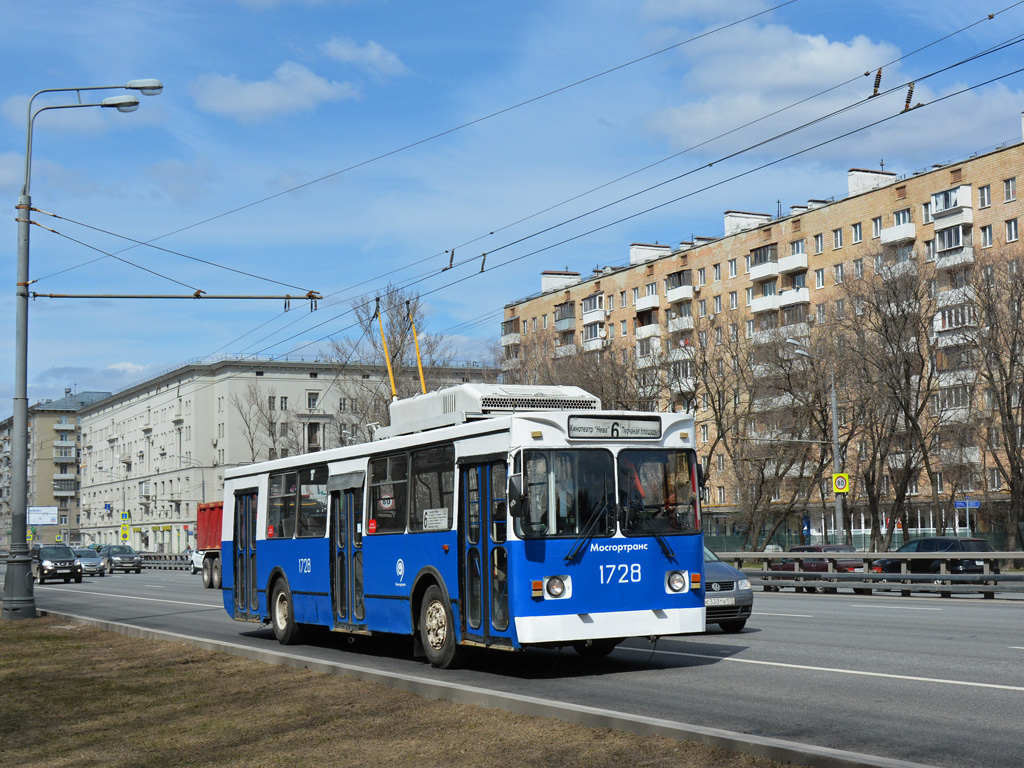 Москва, ЗиУ-682ГМ1 (с широкой передней дверью) № 1728
