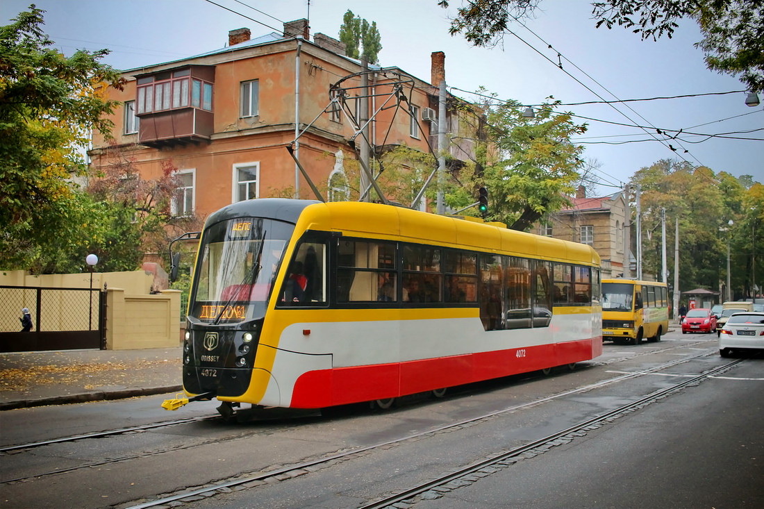 Одесса, T3 КВП Од «Одиссей» № 4072