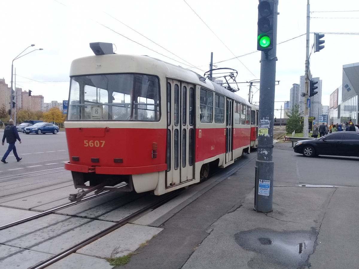 Kiev, Tatra T3SUCS N°. 5607