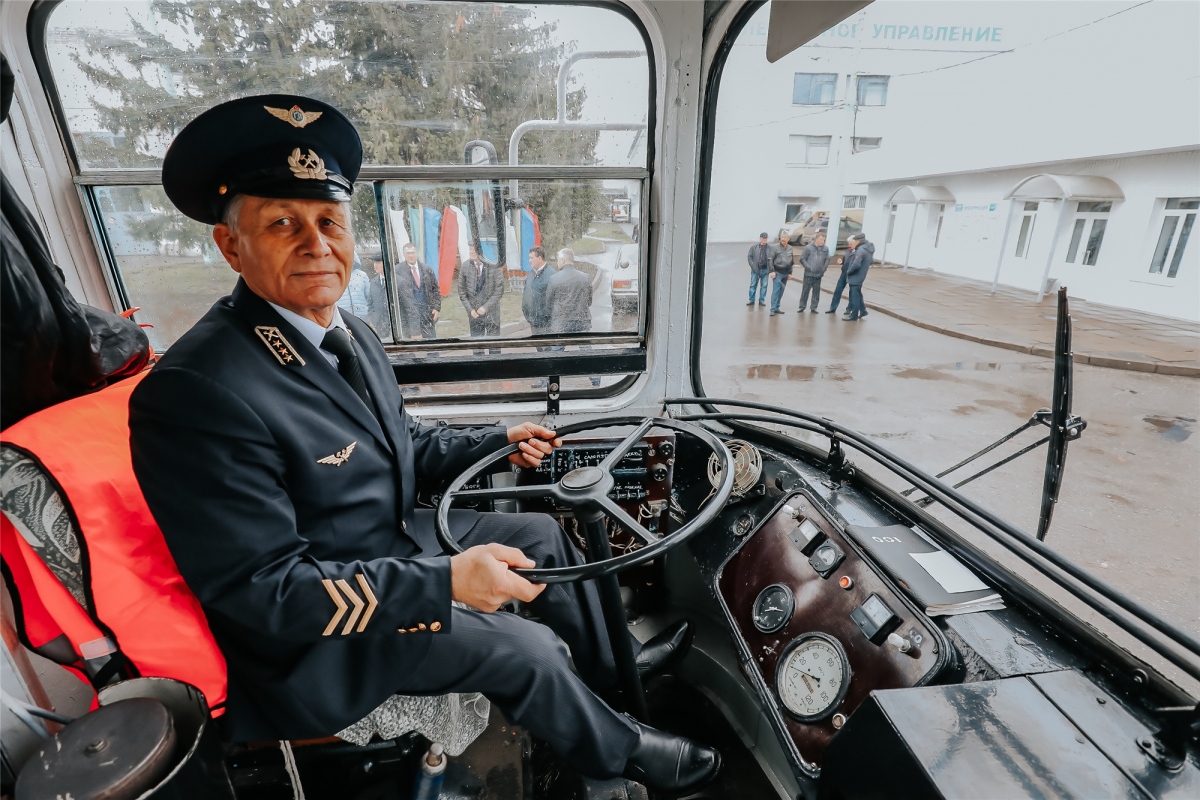 Чебоксары, ЗиУ-5Д № 001; Работники электротранспорта