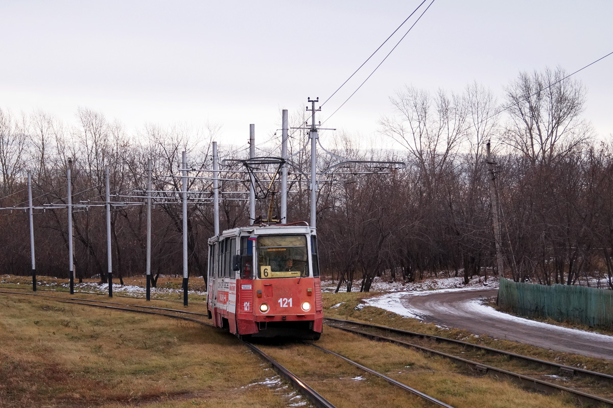 Прокопьевск, 71-605 (КТМ-5М3) № 121