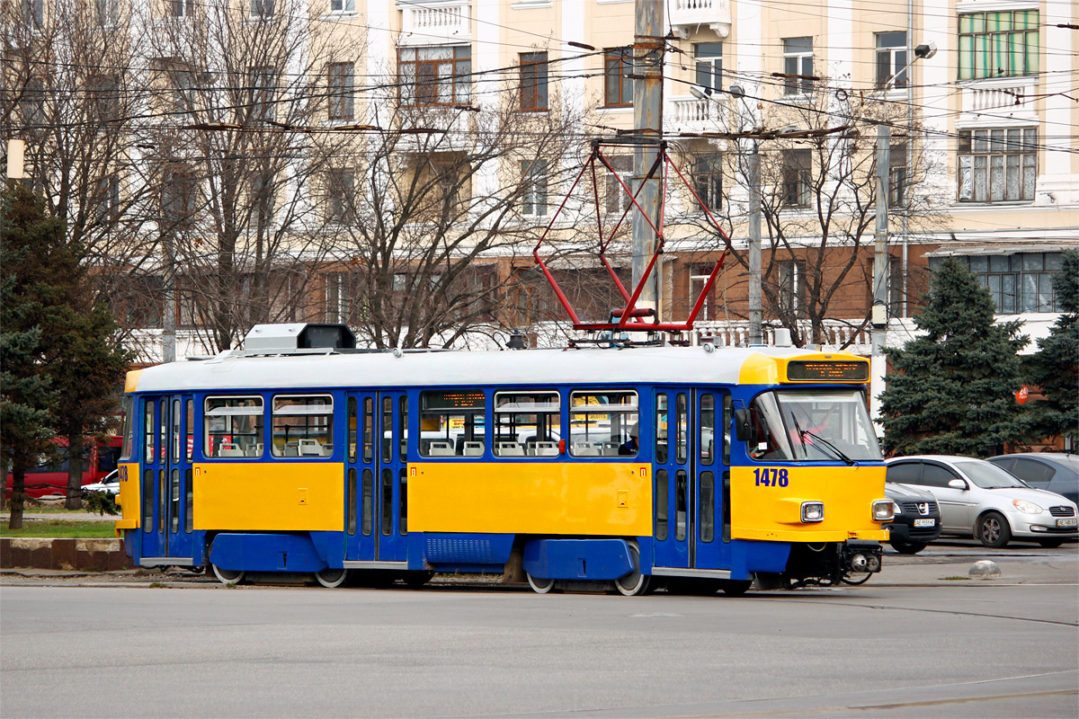 Днепр, Tatra T4D-M1 № 1478