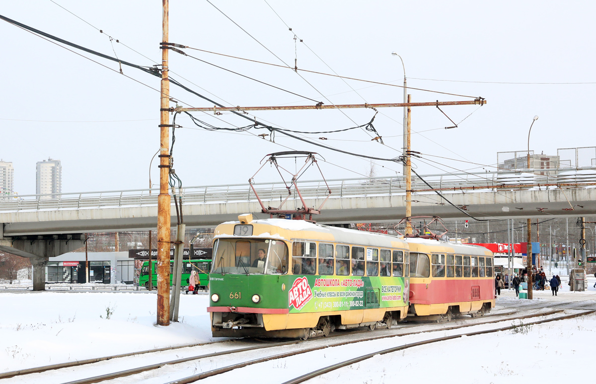 Jekaterinburg, Tatra T3SU Nr. 661