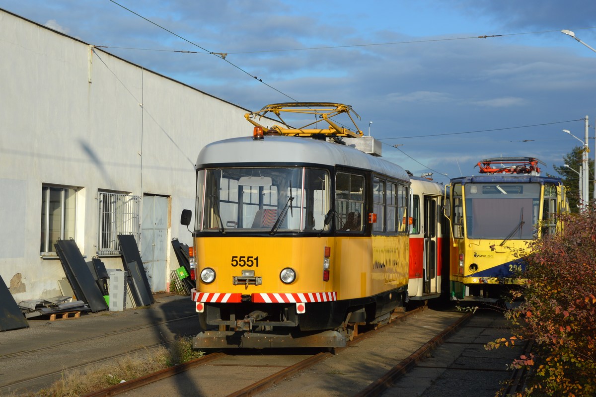 Прага, Tatra T3M № 5551