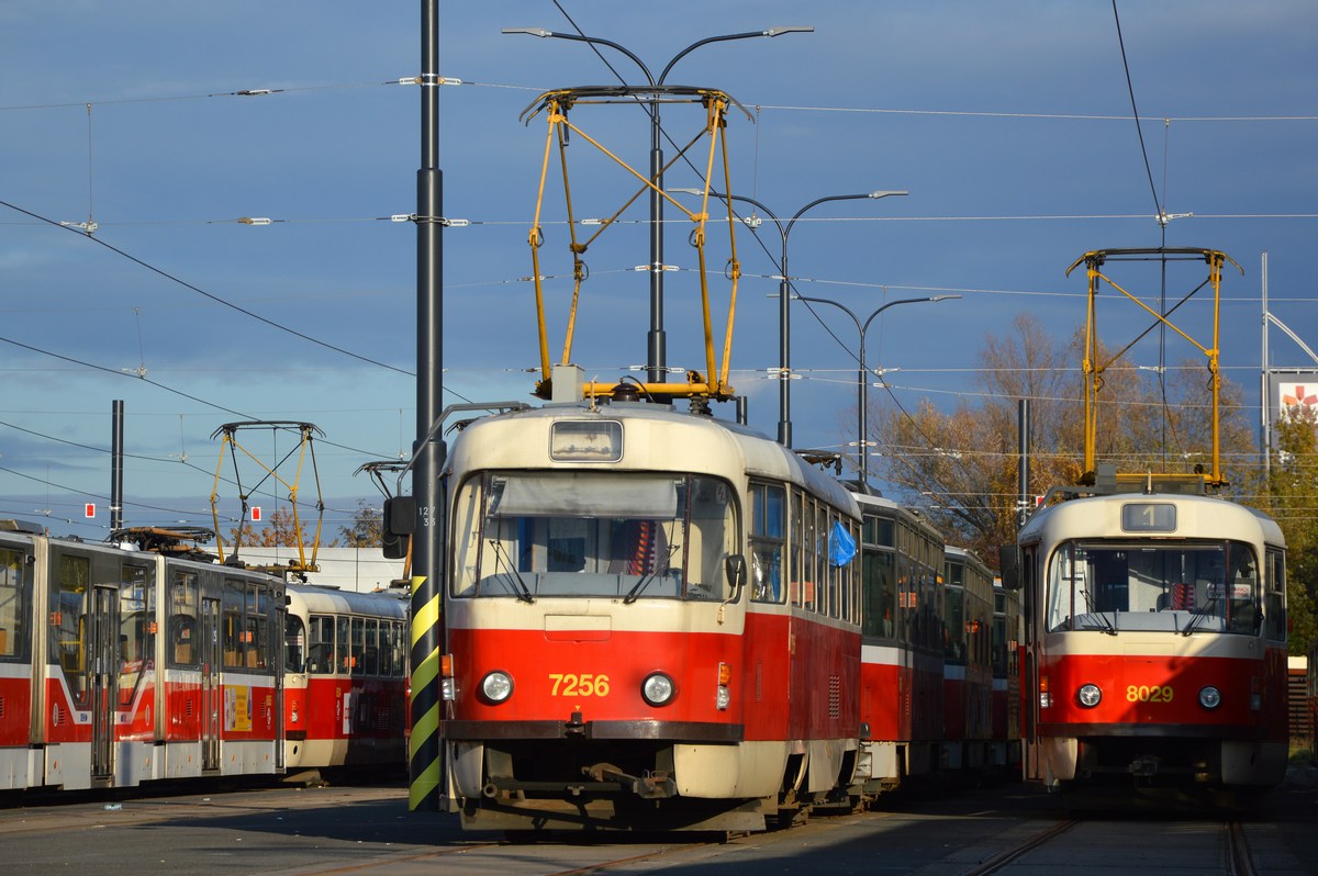 Prague, Tatra T3SUCS № 7256 Prague, Tatra T3SUCS № 7256