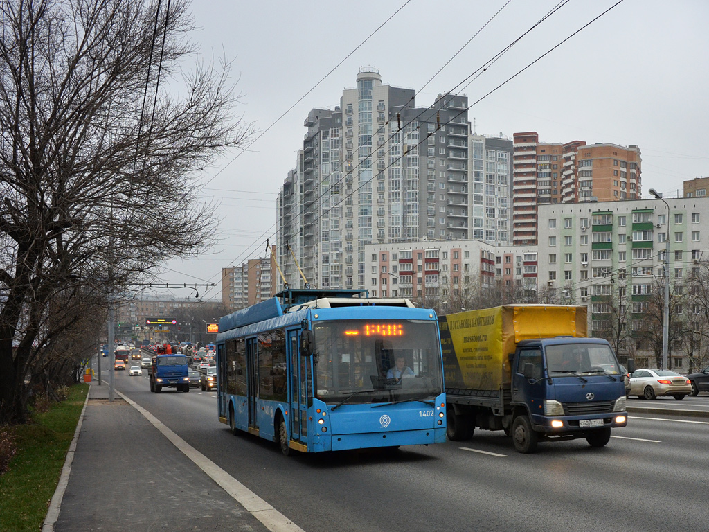 Москва, Тролза-5265.00 «Мегаполис» № 1402