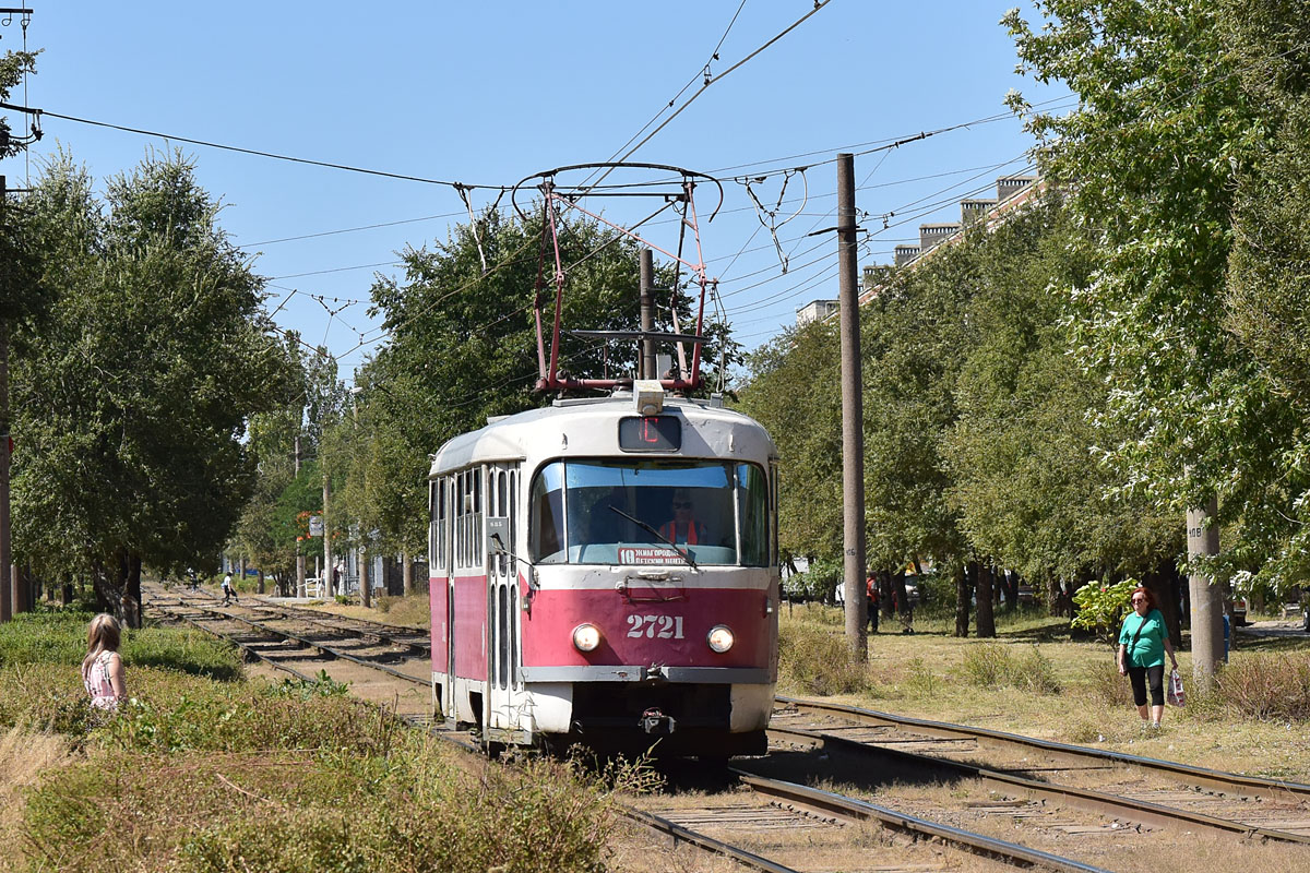 Волгоград, Tatra T3SU № 2721