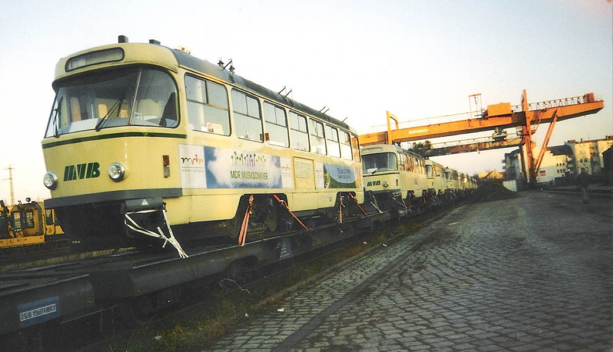 Magdeburg, Tatra T4D № 1145; Magdeburg — Handover of Tatra trams to Romania