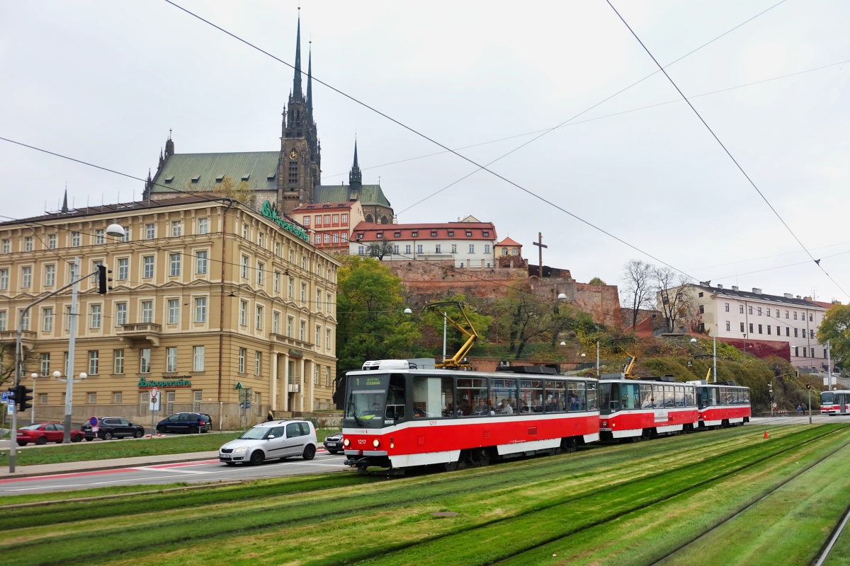 Брно, Tatra T6A5 № 1217