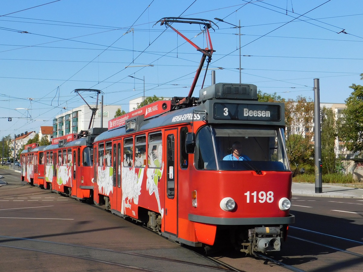 Галле, Tatra T4DC № 1198