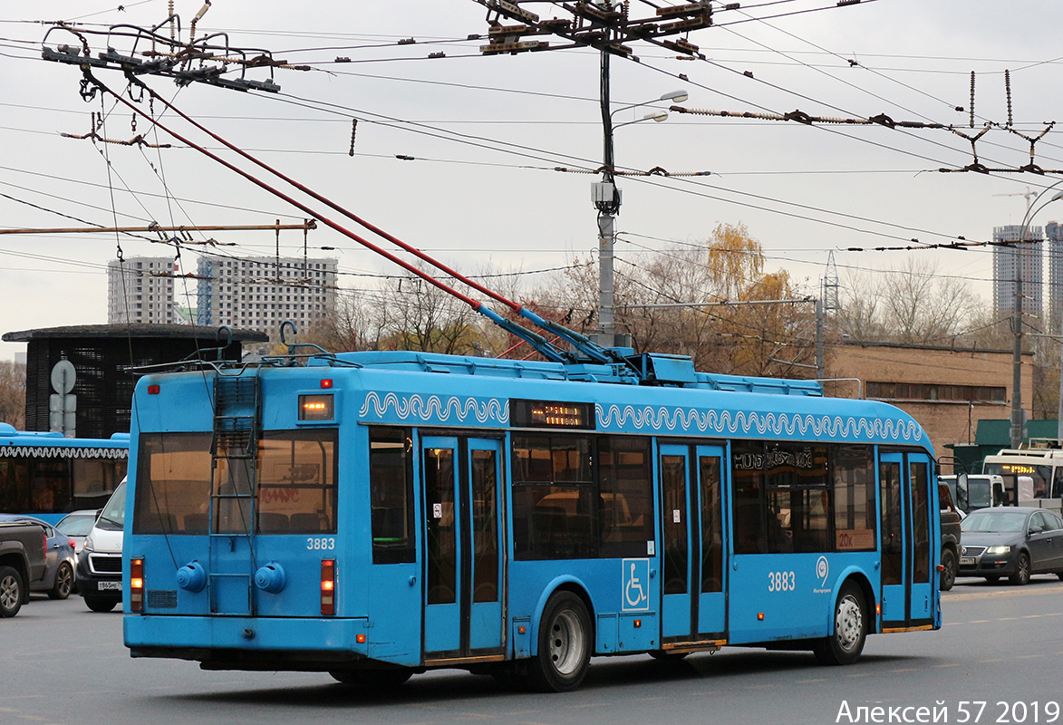 Москва, СВАРЗ-6235.01 (БКМ 32100М) № 3883