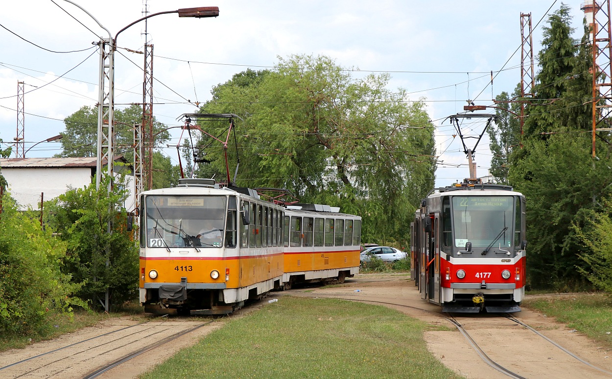 索菲亞, Tatra T6B5B # 4113; 索菲亞, Tatra T6A5 # 4177