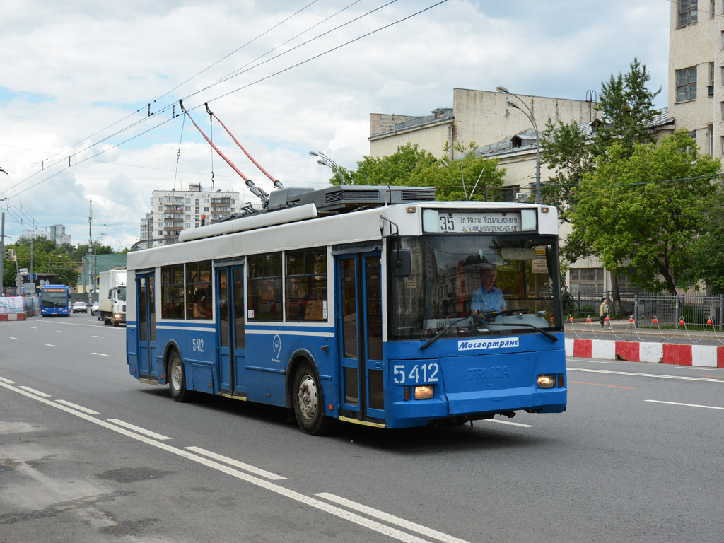Москва, Тролза-5275.05 «Оптима» № 5412